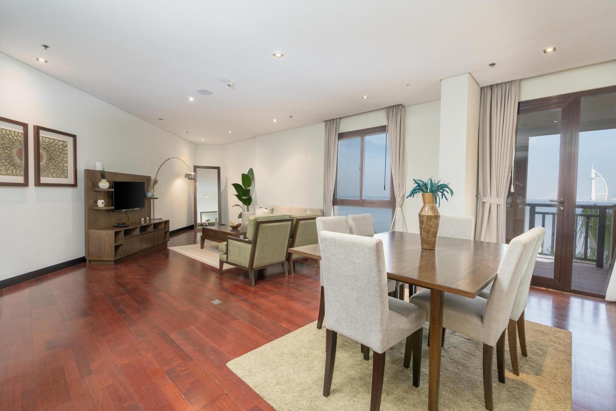 Burj & Ocean View King 2 Bedroom In Anantara Apartment